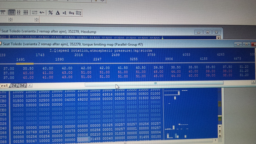 torque limit map