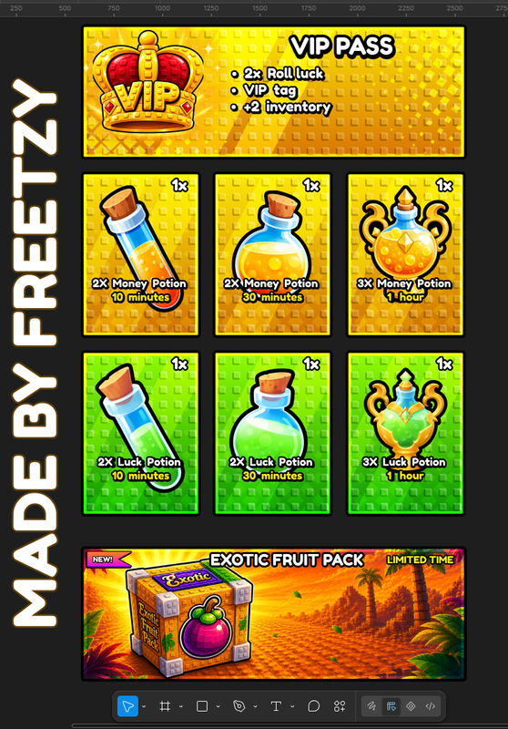 Shop UI scrollingframe