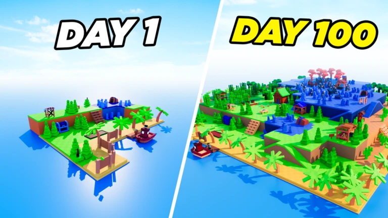 Building an island - Game video