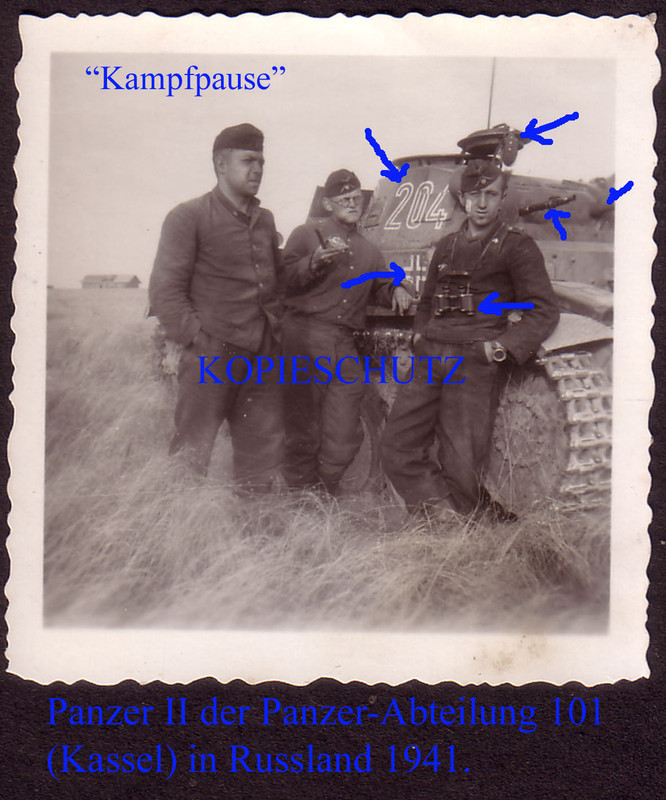 Panzer II in Russland`41,Front,Pz-Abt.101(Kassel
