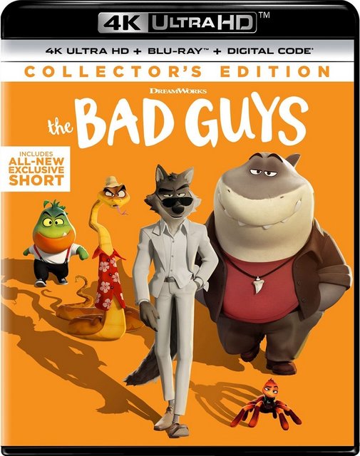 Pan Wilk i Spółka. Bad Guys / The Bad Guys (2022) MULTi.2160p.UHD.BluRay.Remux.HEVC.HDR.TrueHD 7.1-fHD / POLSKI DUBBING i NAPISY