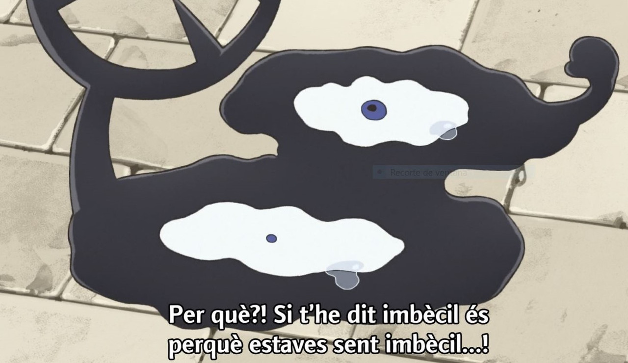 que plori la reina, vale, que plori en Bojji, vale. però no puc amb en Kage TT