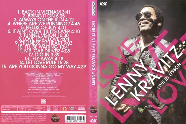 Lenny Kravitz - Love Love Love - live in Lisbon 2008 (2009)