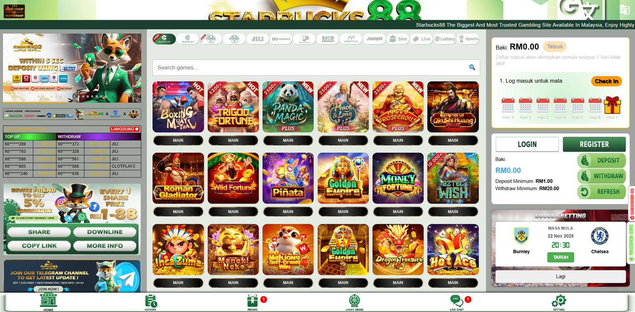 starbucks88-free-credit-slot-casino