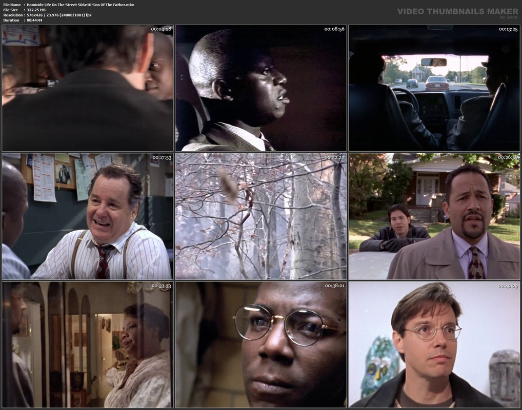 Homicide Life On The Street S06e10 Sins Of The Father.mkv
