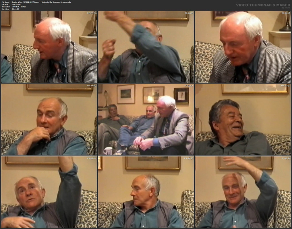 Doctor Who - S03E02 (019) Bonus - Mission to the Unknown Reunion.mkv