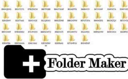 Folder Maker Professional Edition 2.1 Portable