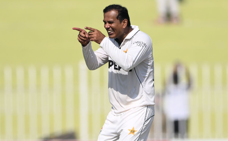 Noman Ali nominated for ICC Player of the Month for October 2025