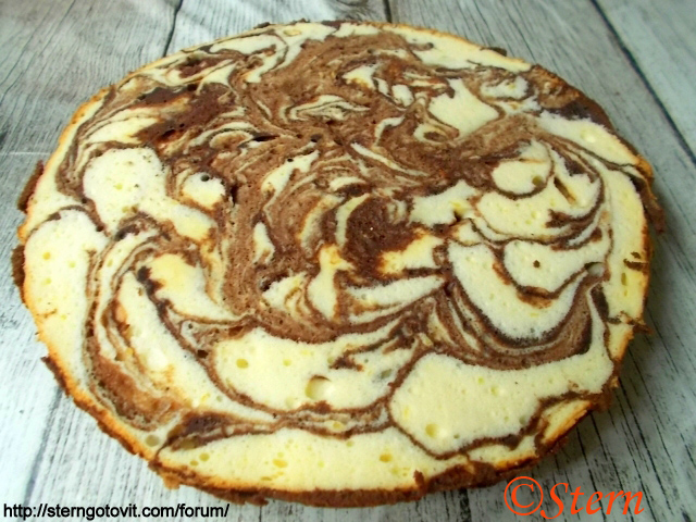 Торт шоколадный «Мраморный»