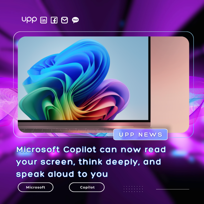 Microsoft Copilot can now read your screen, think deeply, and speak aloud to you