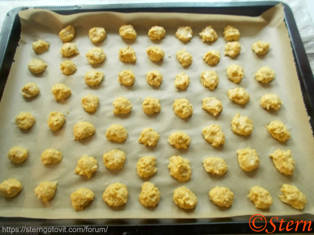 Печенье овсяное заварное