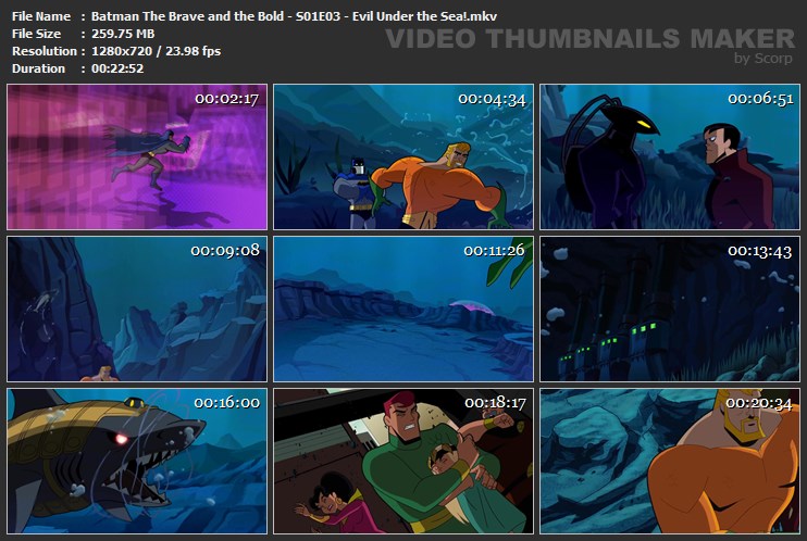Batman The Brave and the Bold - S01E03 - Evil Under the Sea!.mkv