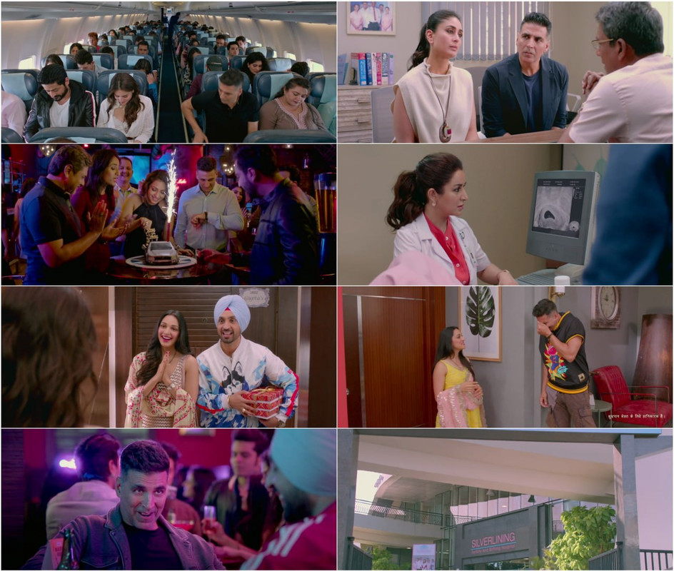 Good Newwz (2019) Hindi Full Movie HD ESub screenshot