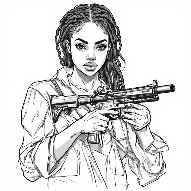 GTA-s-ebony-girl-holding-gun-L-(5)