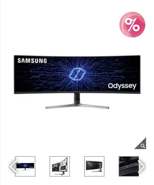 Costco: Monitor Samsung Odyssey 49 QLED Ultra Wide Curved 