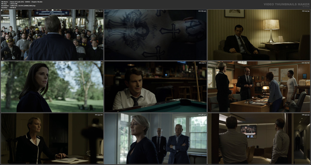 House of Cards (US) - S04E01 - Chapter 40.mkv