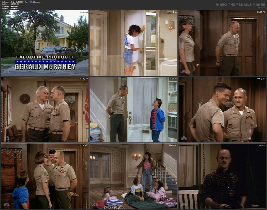 Major Dad S02E01 Safe at First Base.mkv