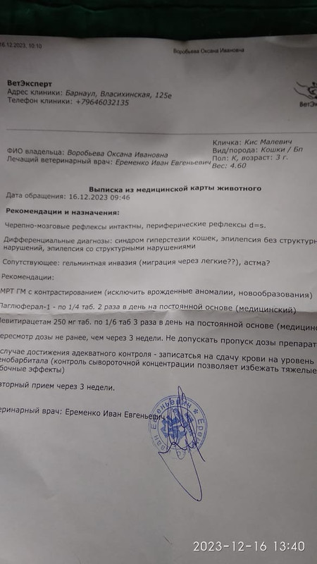 назначения невролога