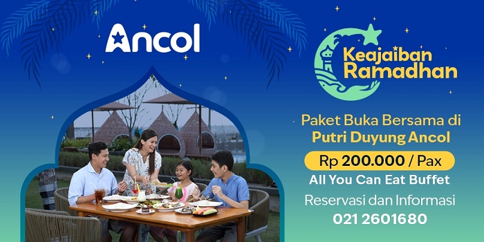 Putri Duyung Ancol menawarkan paket buka bersama dengan konsep all you can eat selama Ramadhan 2023.
