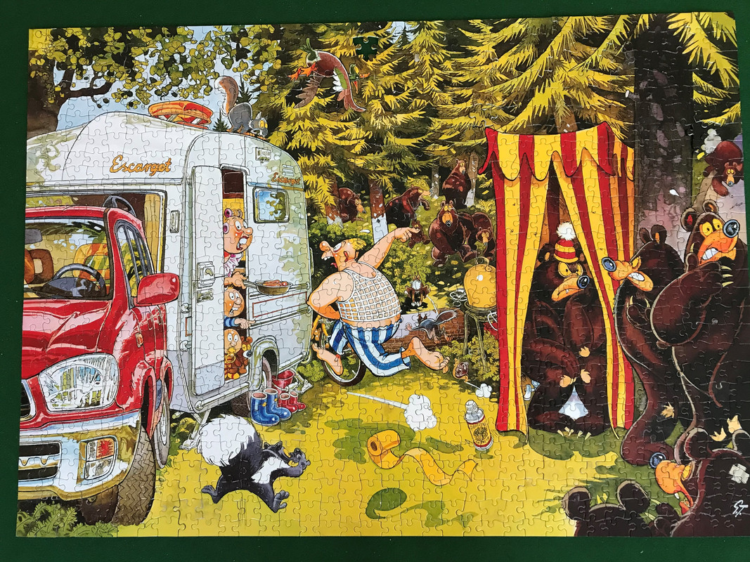 Robert puzzle 2 camping