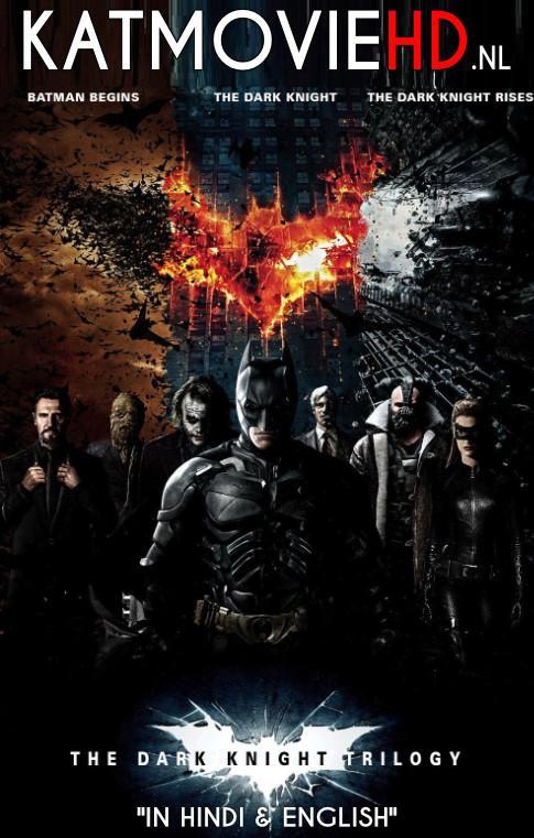 Batman - The Dark Knight Trilogy Bluray Dual Audio 480p 720p 1080p 4K All Parts HD [Hindi + English ] DD5.1 Collection