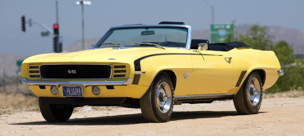 Chevrolet-Camaro SS350 Convertible (1969)