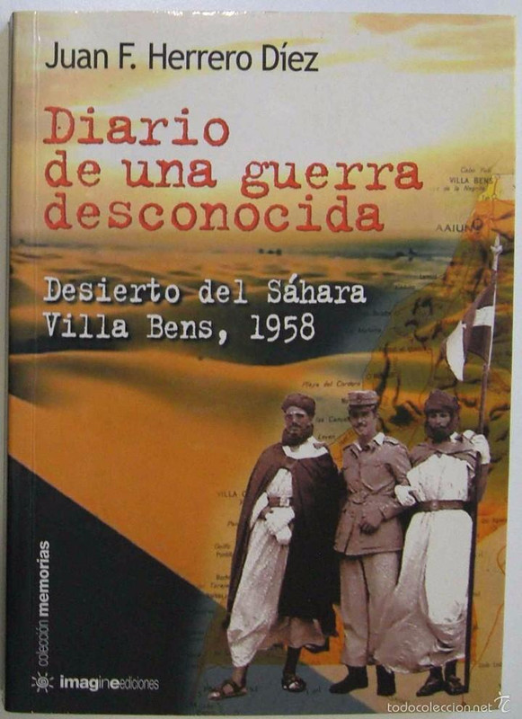 cover - Diario de una guerra desconocida - Juan Francisco Herrero Diez