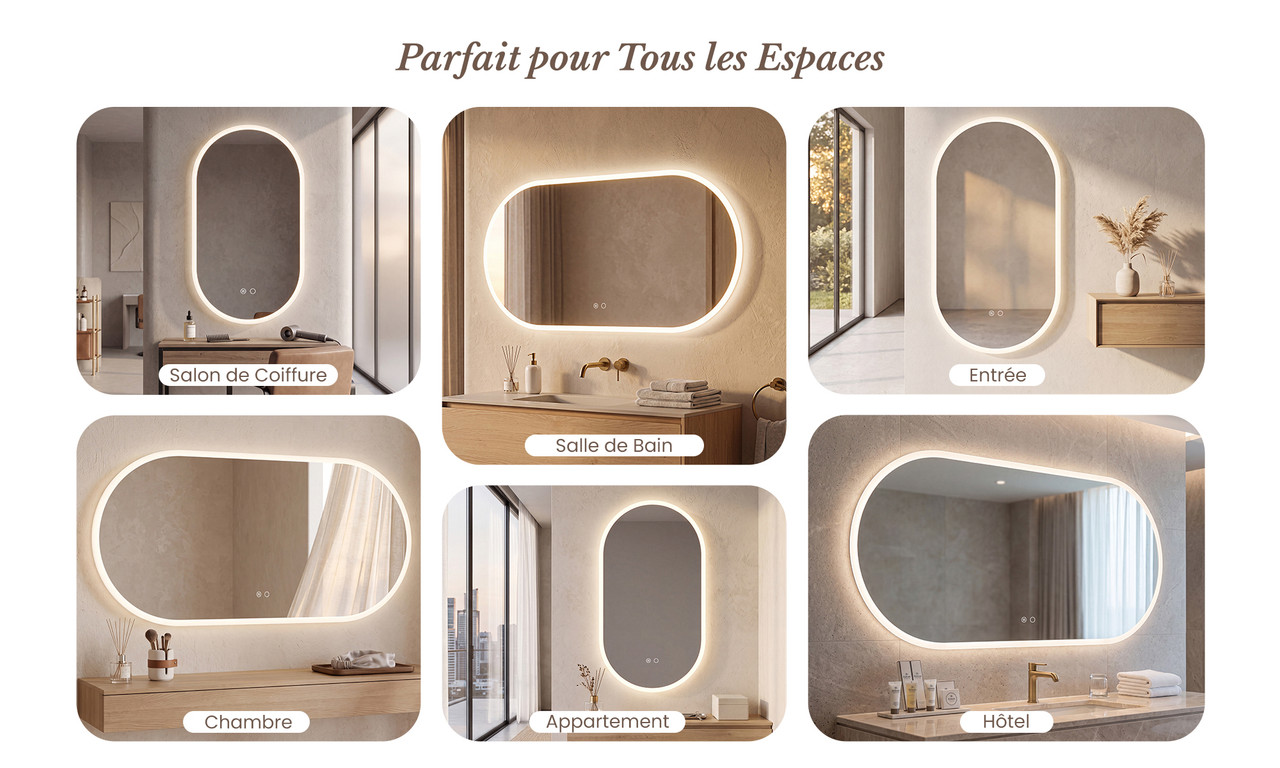 Miroir de salle de bain