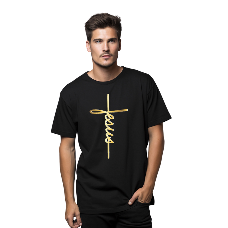 Kit com 2 Camisetas Estampas Gospel Malha PV