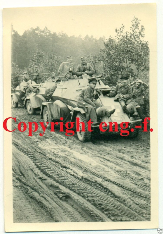 (Podlachien, LOMZA) - PANZERSPÄHWAGEN - Poln.Off