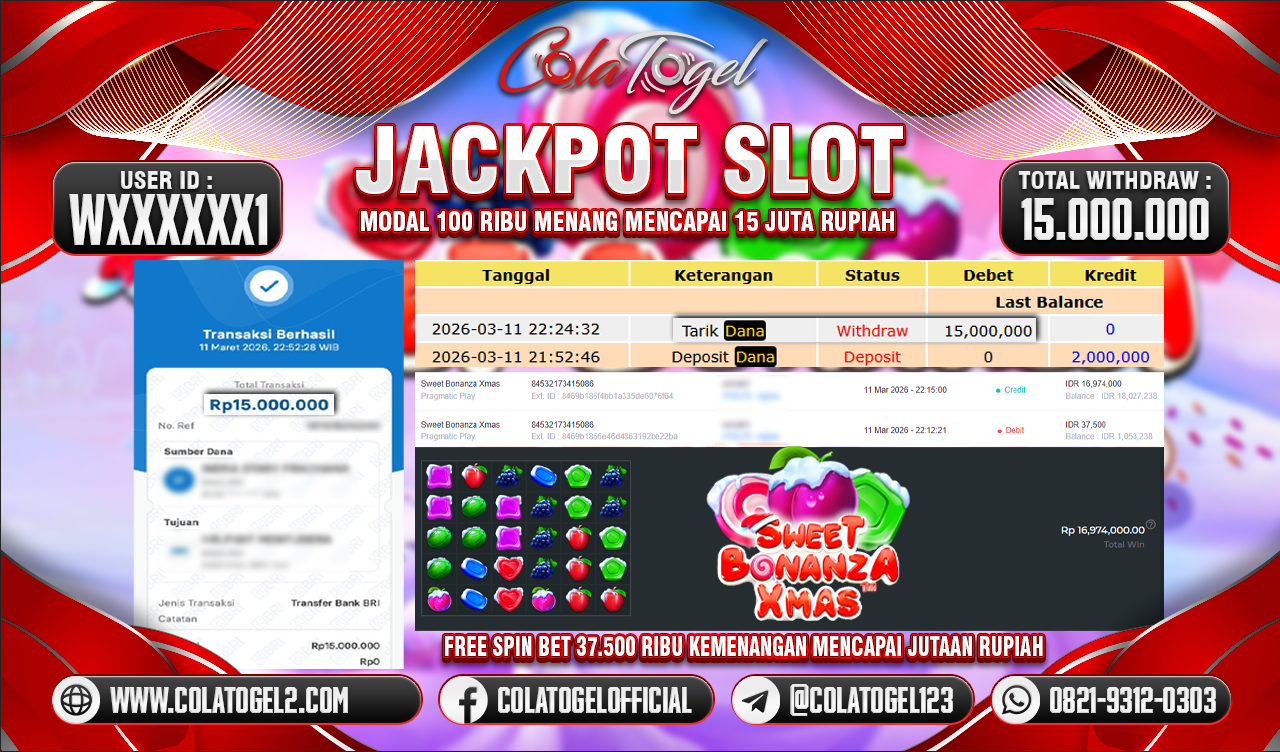 JACKPOT SLOT GACORR!!