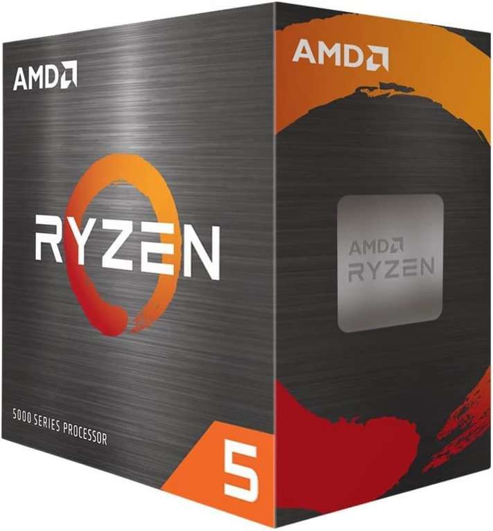 CyberPuerta - Procesador AMD Ryzen 5 5600, S-AM4, 3.50GHz, Six-Core, 32MB L3 Cache, con Disipador Wraith Stealth 
