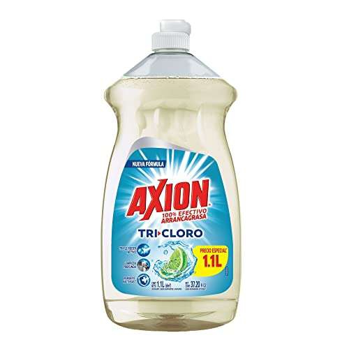 Amazon: Axion Complete, Lavatrastes Líquido, Tricloro, Todo En Uno, 1.1 L $30 