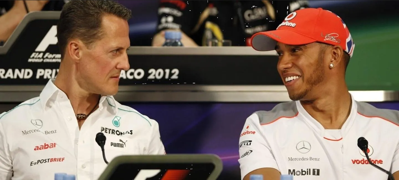 Schumacher sería feliz si Hamilton gana el Mundial con Ferrari, según Fisichella