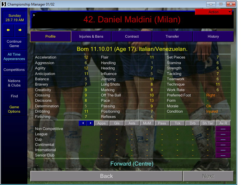 scudetto championship manager 2001 scudetto championship manager 2001