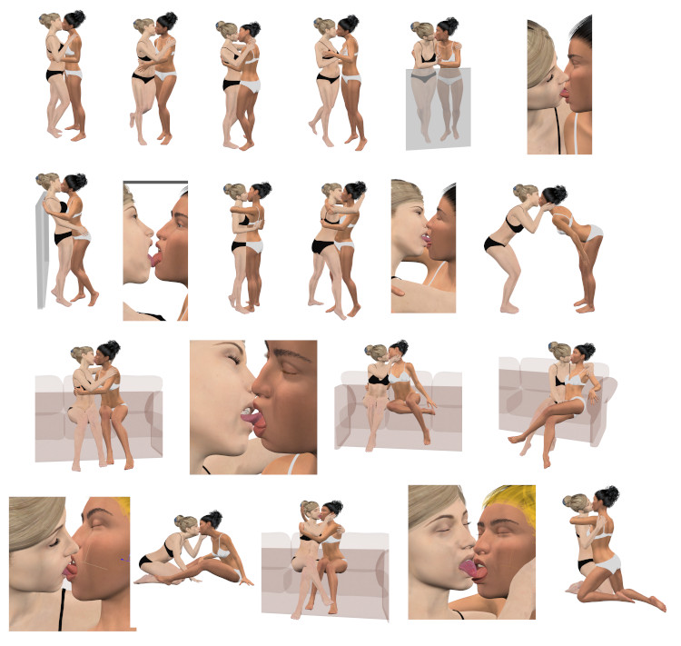 Art of Women Loving III - Kissing and Tongue Play for G8F (REPOST)