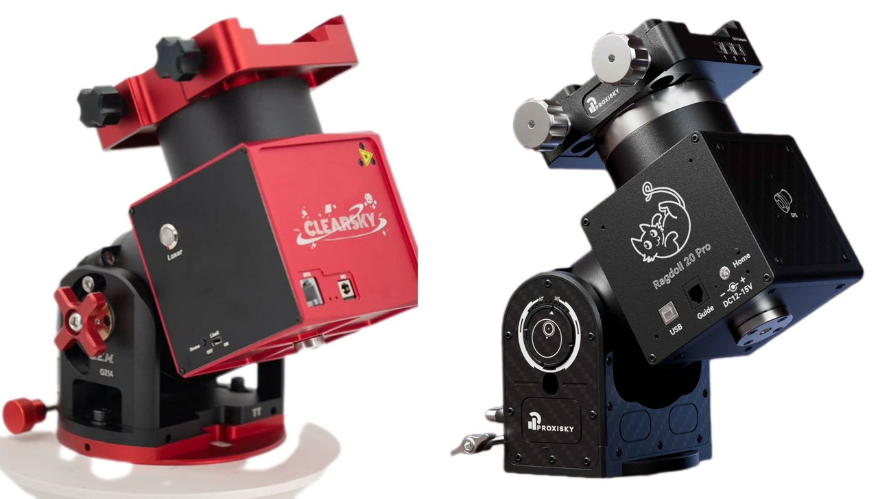 monturas arm�nicas ClearSky ST20 vs Proxisky Ragdoll 20 Pro
