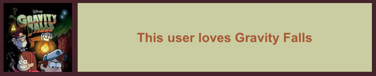 this user loves Gravity Falls