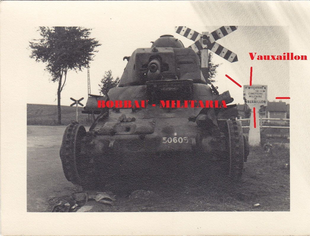 französischer Char leger Renault Beute-Panzer be