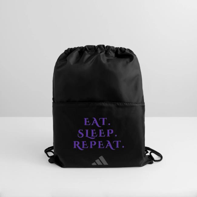 Eat Sleep Repeat - Adidas Sustainable Gym Sack