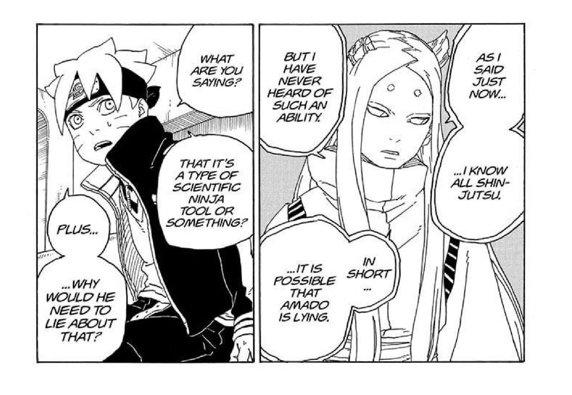 Manga Boruto chapter 75
