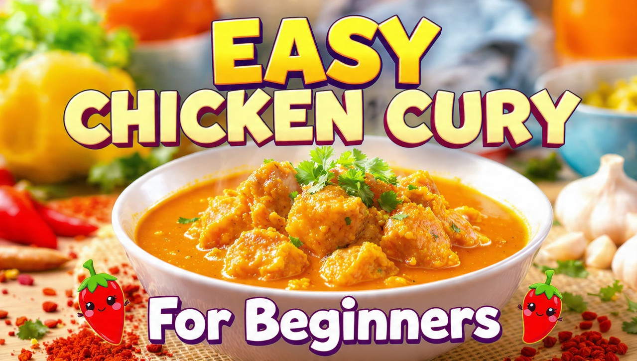 Easy chicken curry recipe for beginners