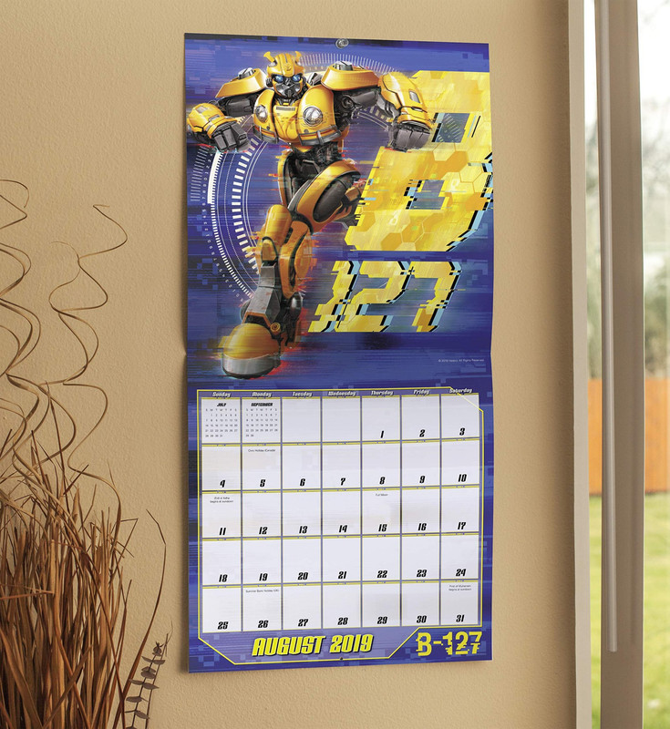 Transformers-Bumblebee-2019-Wall-Calendar-007