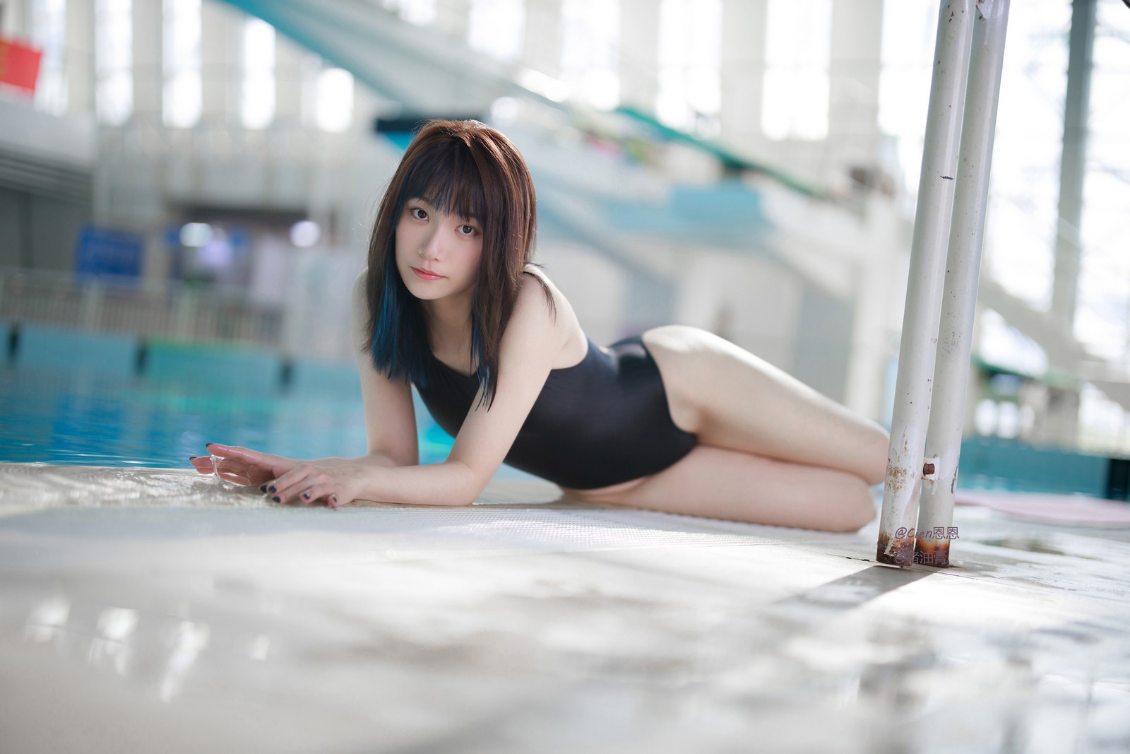 Cien恩恩 竞泳 Cosplay 写真｜高人气泳装高清图集（62P｜251MB）插图1