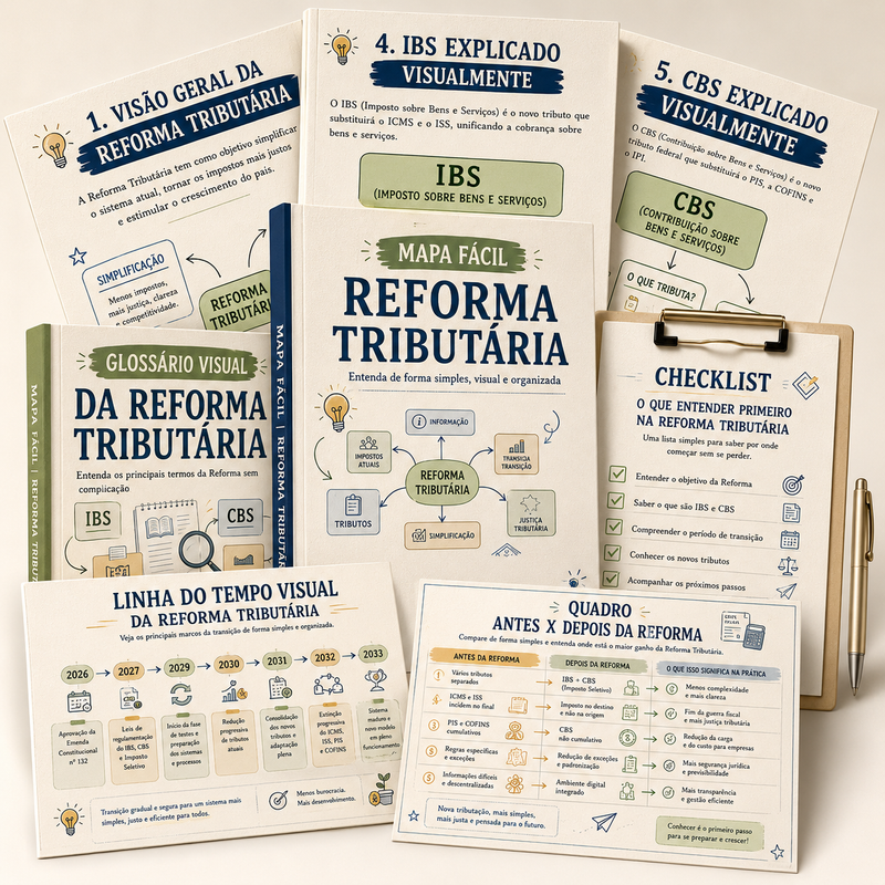 Mapa Fácil da Reforma Tributária