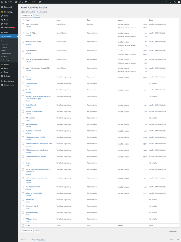 screencapture-blackpearlspro-porto-support-pro-wp-admin-themes-php-2023-10-03-10_13_41