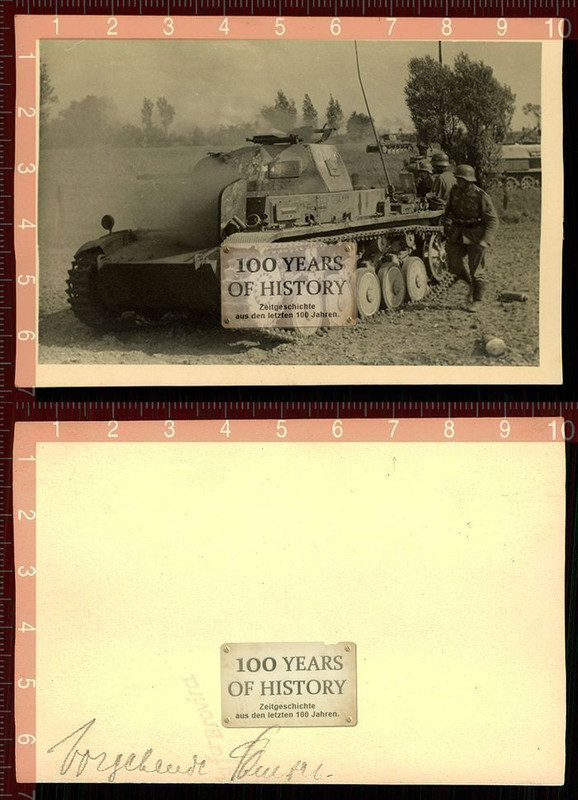 Orig. Foto Panzer Tank Frankreich (2)