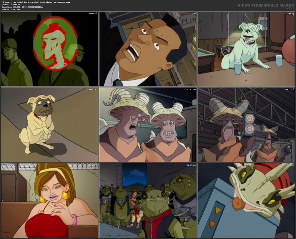 Men In Black The Series S02E03 The Heads You Lose Syndrome.mkv