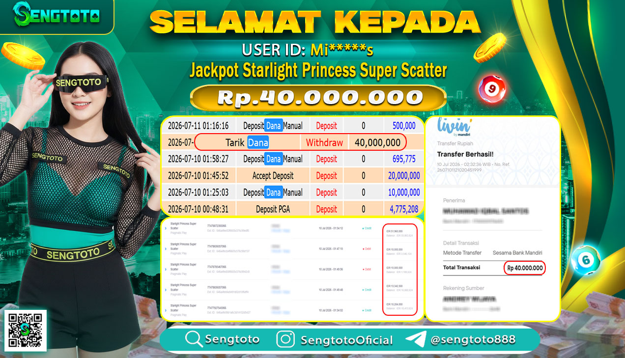 BUKTI PEMBAYARAN SLOT STARLIGHT PRINCESS SUPER SCATTER