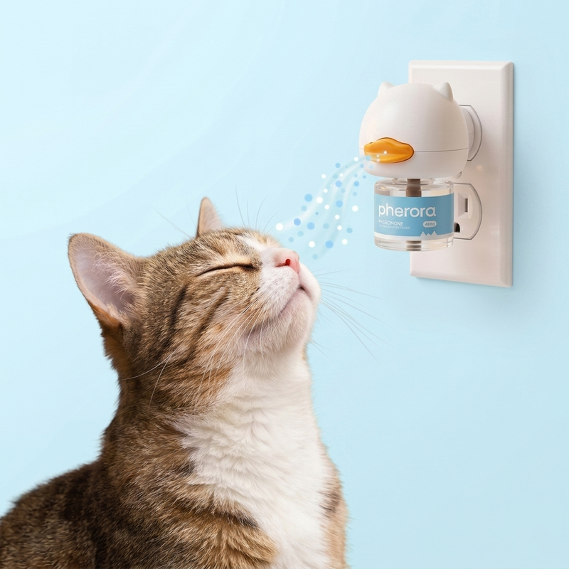 Friendly cat — Pherora support
